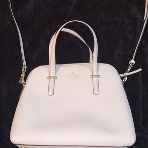 Tan Kate Spade crossbody purse